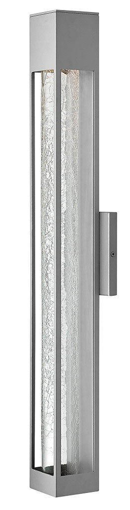 Hinkley Lighting Vapor Large Wall Mount Lantern Titanium 2855TT