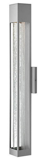 Hinkley Lighting Vapor Large Wall Mount Lantern Titanium 2855TT