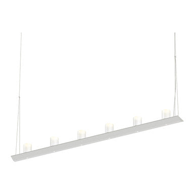 Sonneman Lighting Votives™ 4' LED Bar Pendant in Satin White 2858.03-SW