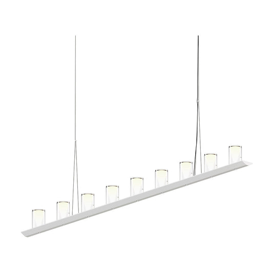 Sonneman Lighting Votives 6' LED Bar Pendant in Satin White 2859.03-LC