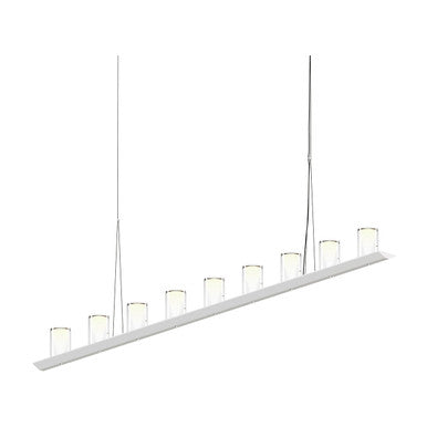 Sonneman Lighting Votives™ 6' LED Bar Pendant in Satin White 2859.03-LC