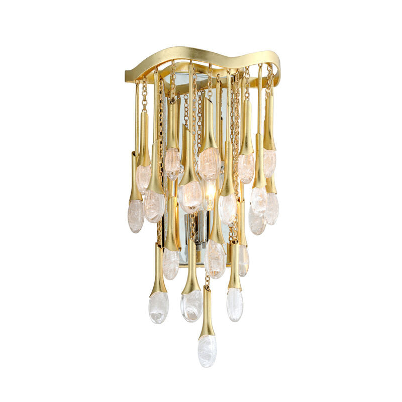 Corbett Lighting Kiara Wall Sconce in Gold Leaf 286-11