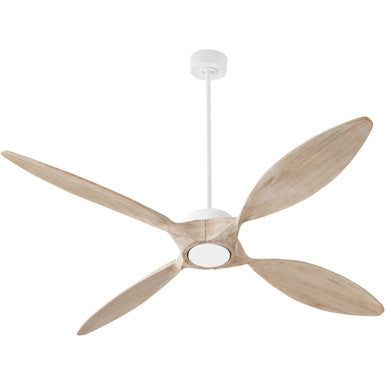 Quorum Papillon Ceiling Fan in Studio White  28664-8