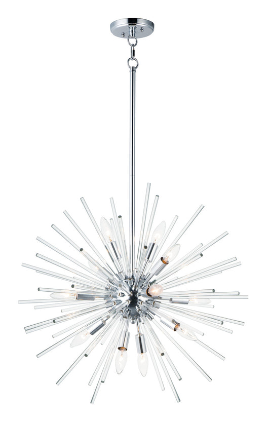 Maxim Polaris 12-Light Pendant in Polished Chrome 28664CLPC