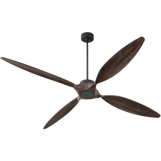 Quorum Papillon Ceiling Fan in Matte Black  28804-59