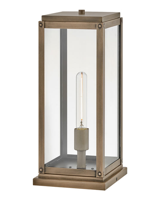 Hinkley Lighting Max Medium Pier Mount Lantern Burnished Bronze Low Voltage Bulb(s) Included  28857BU-LV