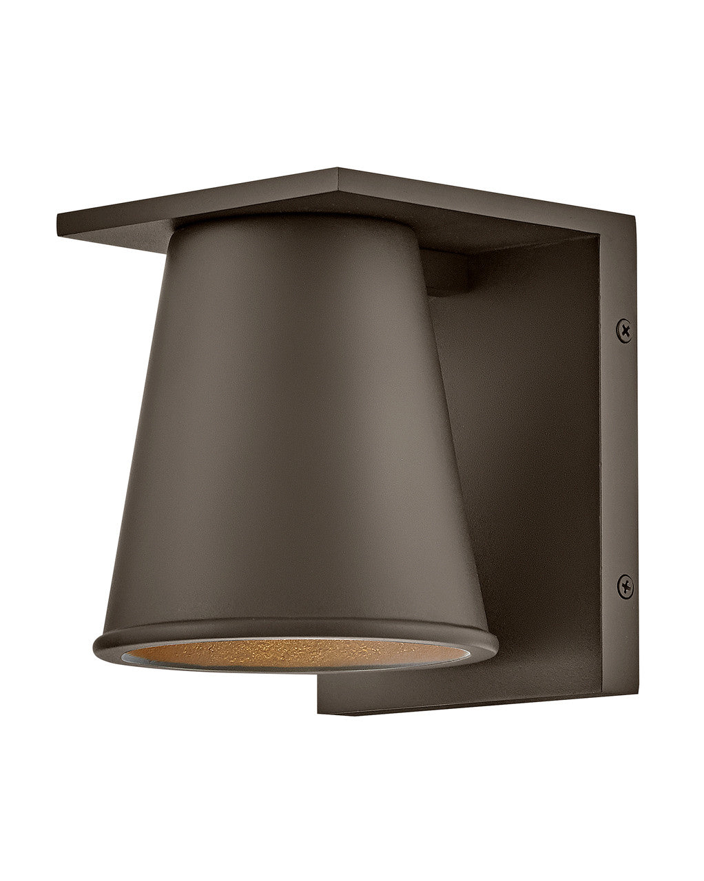 Hinkley Lighting Hans Extra Small Wall Mount Lantern Architectural Bronze LED Bulb(s) Included  28870AZ-LL