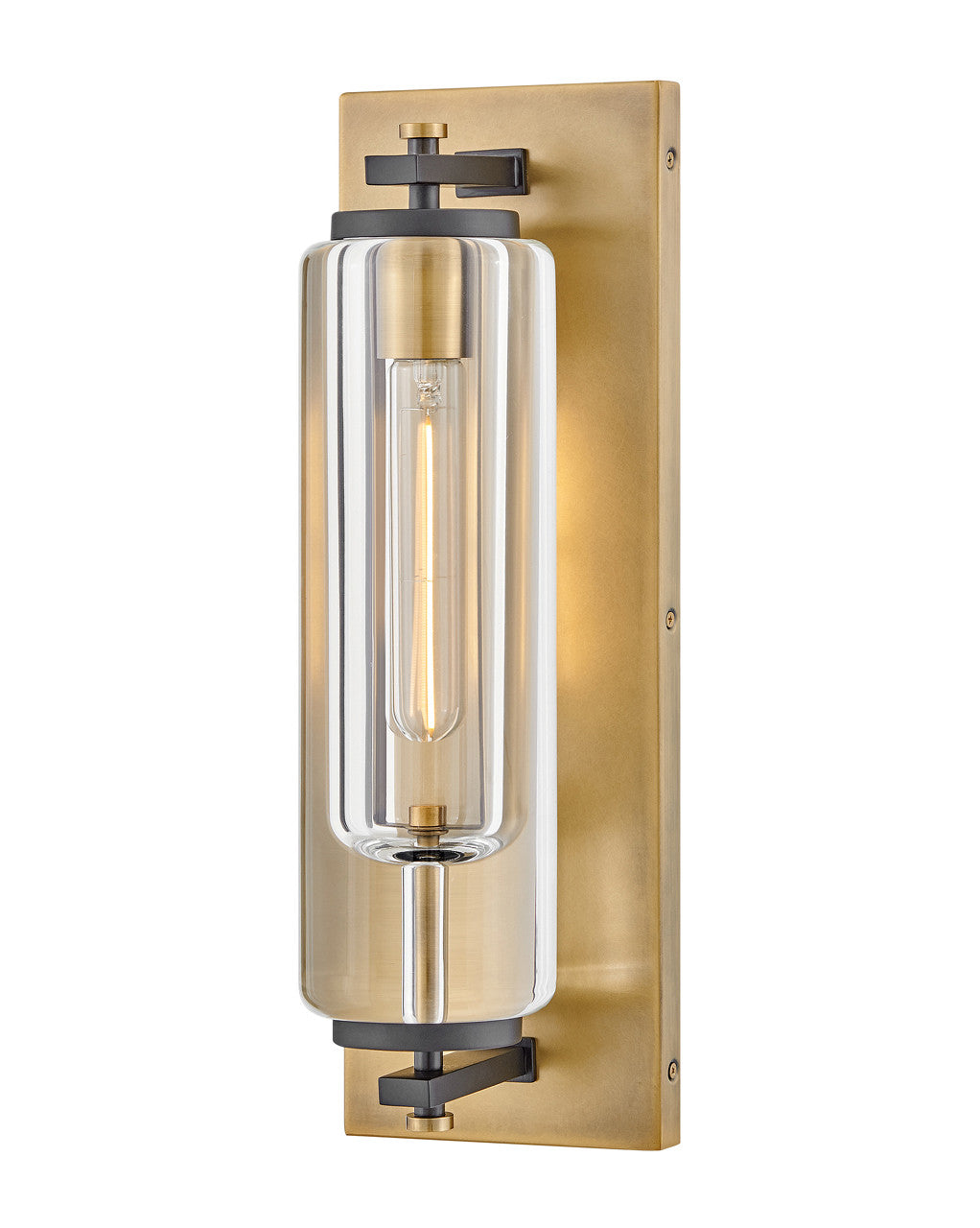 Hinkley Lighting Lourde Medium Wall Mount Lantern Heritage Brass LED Bulb(s) Included  28920HB-LL