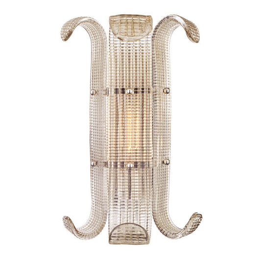 Hudson Valley Lighting Brasher Wall Sconce in Polished Nickel 2900-PN