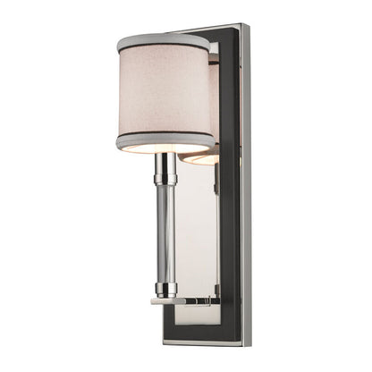 Hudson Valley Lighting Collins Wall Sconce in Polished Nickel 2910-PN