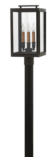 Hinkley Lighting Sutcliffe Large Post Top or Pier Mount Lantern Oil Rubbed Bronze LED Bulb(s) Included 2911OZ-LL