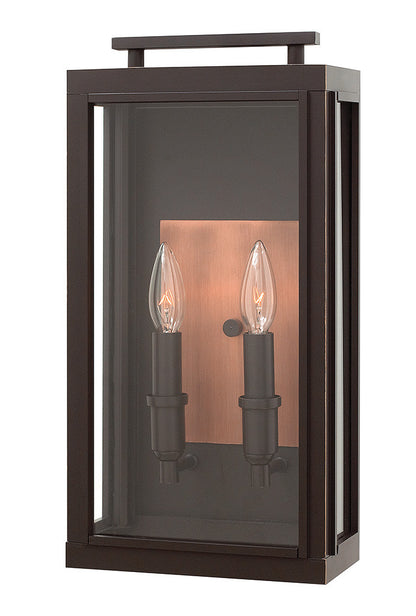 Hinkley Lighting Sutcliffe Medium Wall Mount Lantern Oil Rubbed Bronze LED Bulb(s) Included 2914OZ-LL