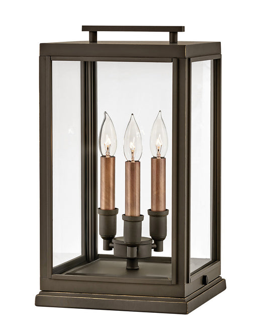 Hinkley Lighting Sutcliffe Large Pier Mount Lantern Oil Rubbed Bronze 2917OZ