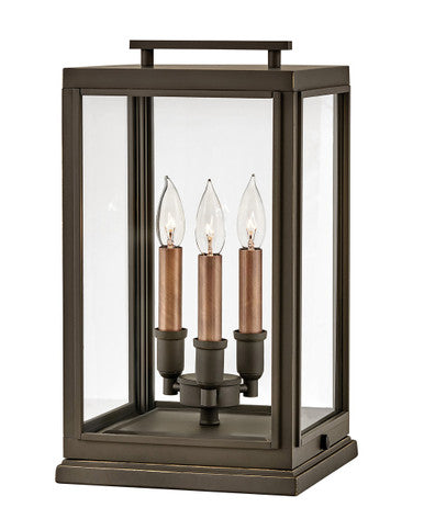 Hinkley Lighting Sutcliffe Large Pier Mount Lantern Oil Rubbed Bronze 2917OZ