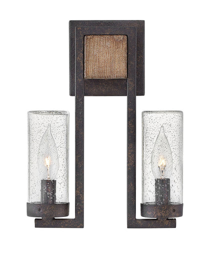 Hinkley Lighting Sawyer Small Wall Mount Lantern Sequoia 29202SQ