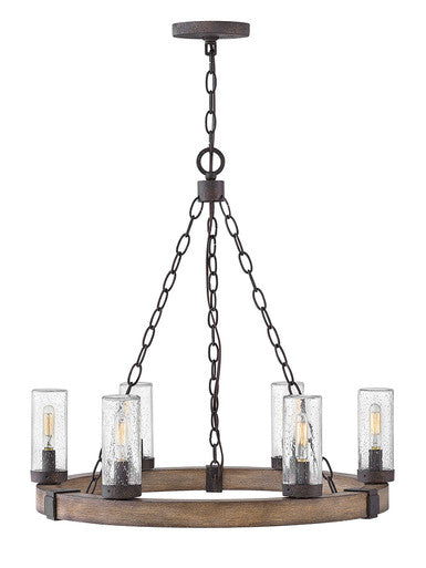 Hinkley Lighting Sawyer Medium Single Tier Sequoia 29206SQ