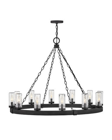 Hinkley Lighting Sawyer Large Single Tier in Black 29207BK