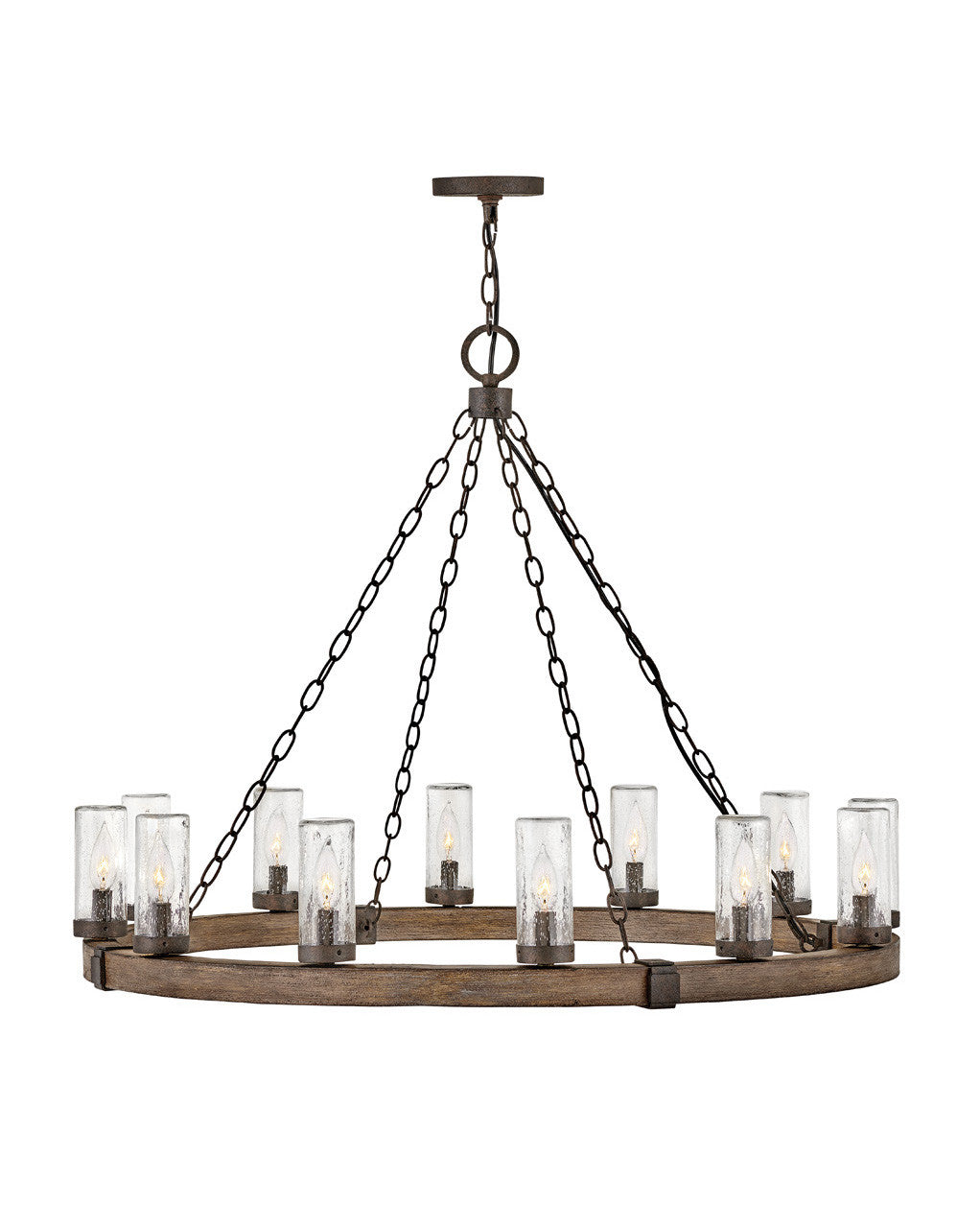 Hinkley Lighting Sawyer Large Single Tier Sequoia 29207SQ