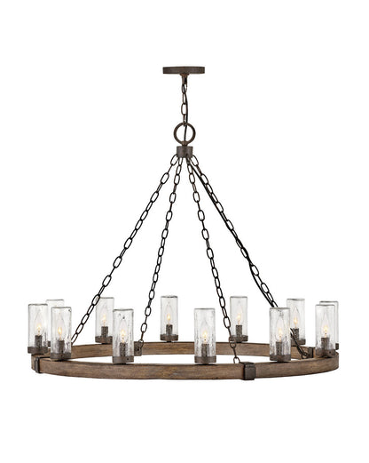 Hinkley Lighting Sawyer Large Single Tier Sequoia 29207SQ