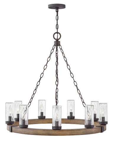 Hinkley Lighting Sawyer Large Single Tier Sequoia 29208SQ