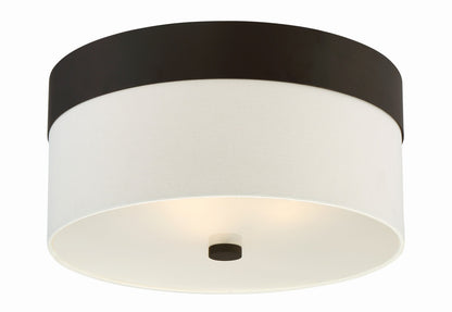 Crystorama Libby Langdon for Crystorama Grayson 3 Light Dark Bronze Ceiling Mount 293-DB