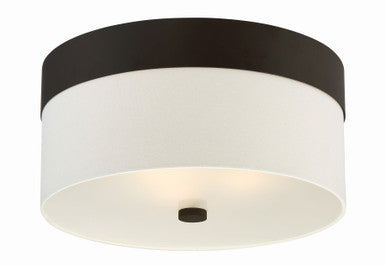 Crystorama Libby Langdon for Crystorama Grayson 3 Light Dark Bronze Ceiling Mount 293-DB