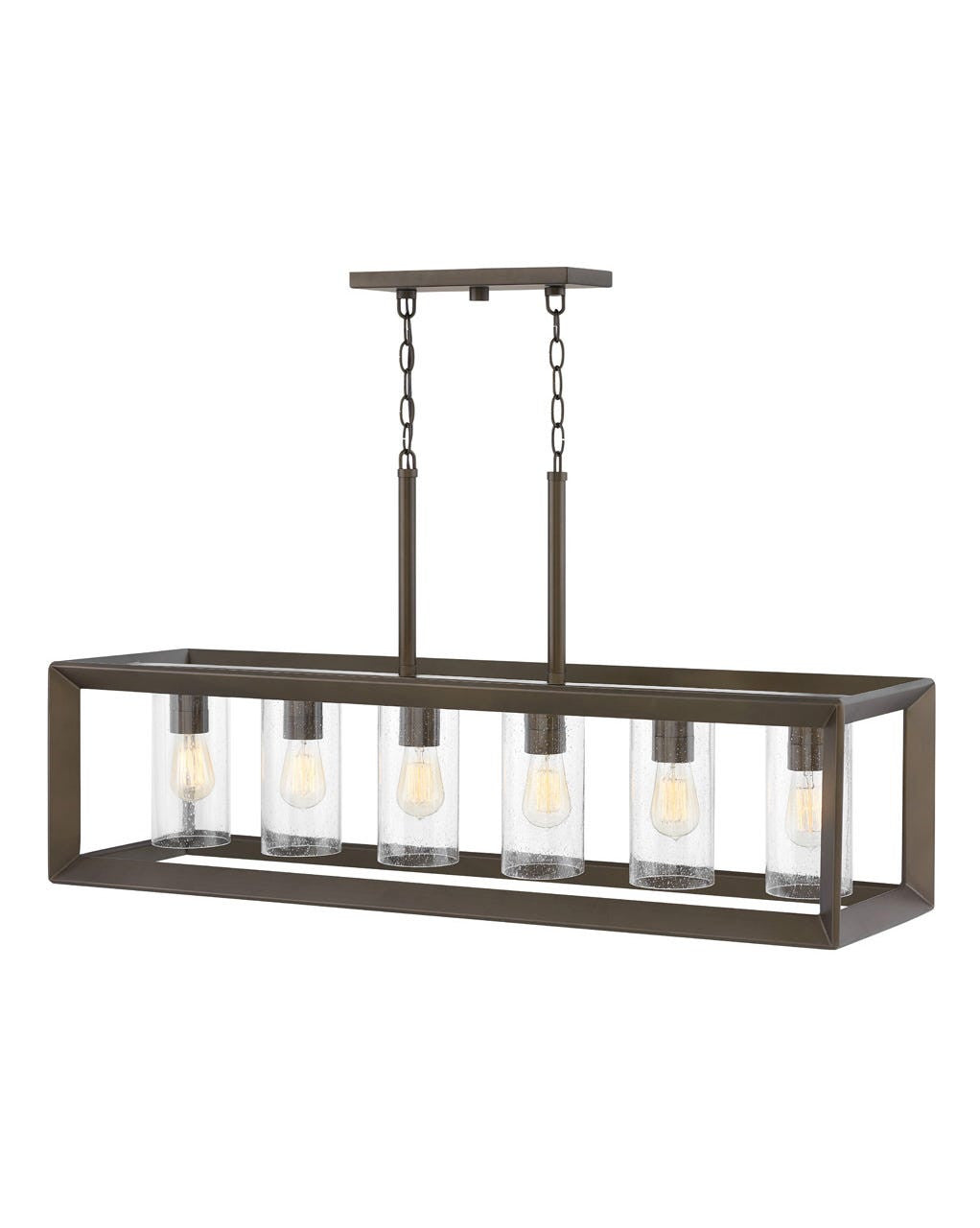 Hinkley Lighting Rhodes Six Light Linear Warm Bronze 29306WB