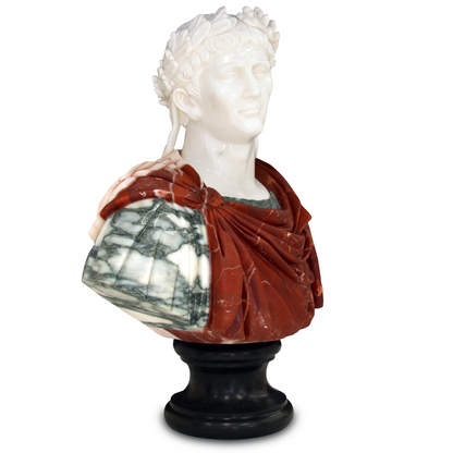 Currey & Co. Cristos Marble Bust Sculpture 1200-0663