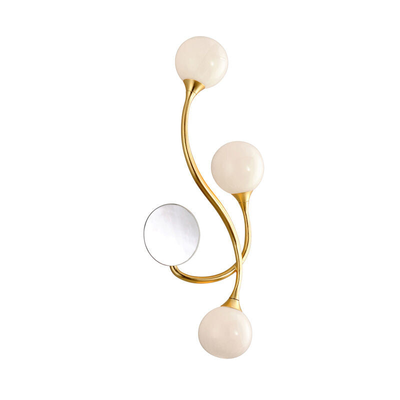 Corbett Lighting Signature Wall Sconce in Gold Leaf 294-13-GL