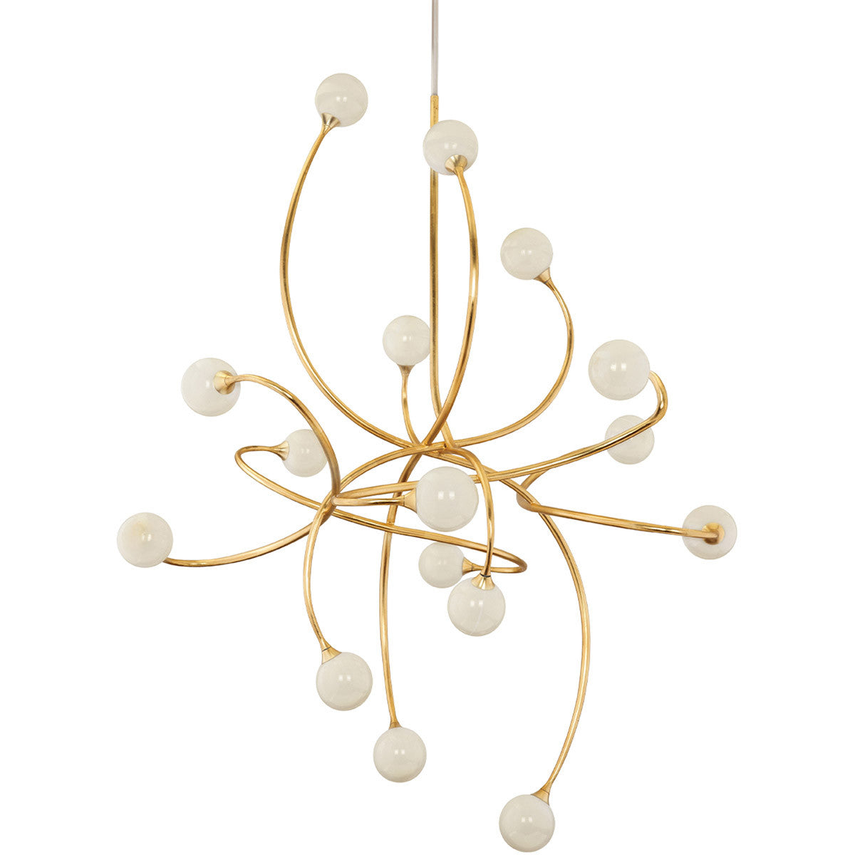 Corbett Lighting Signature Chandelier in Gold Leaf 294-716