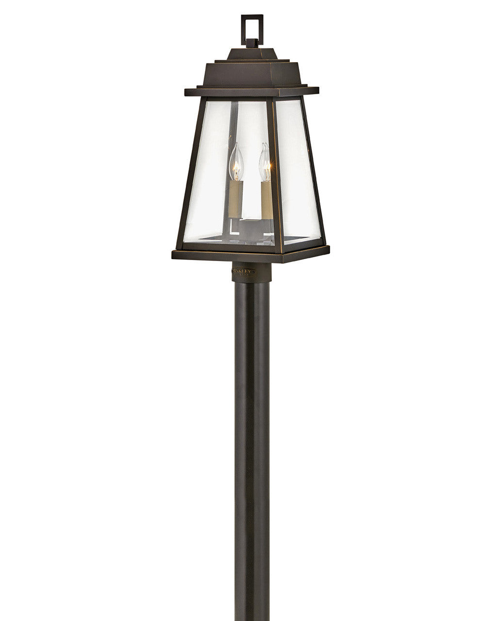 Hinkley Lighting Bainbridge Large Post Mount Lantern Oil Rubbed Bronze 2941OZ