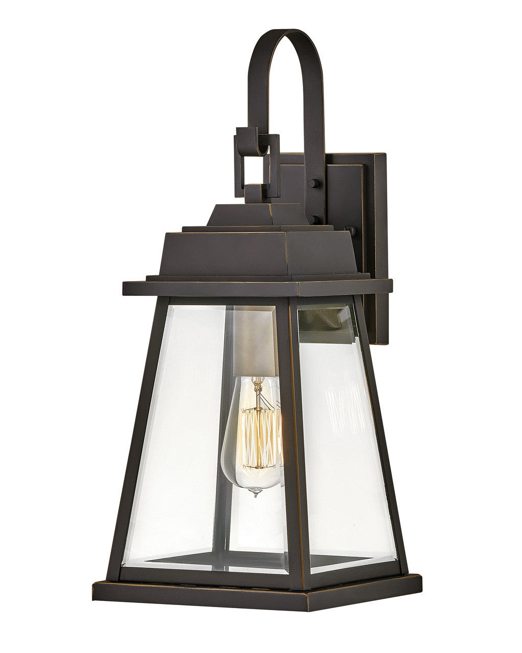 Hinkley Lighting Bainbridge Medium Wall Mount Lantern Oil Rubbed Bronze 2944OZ