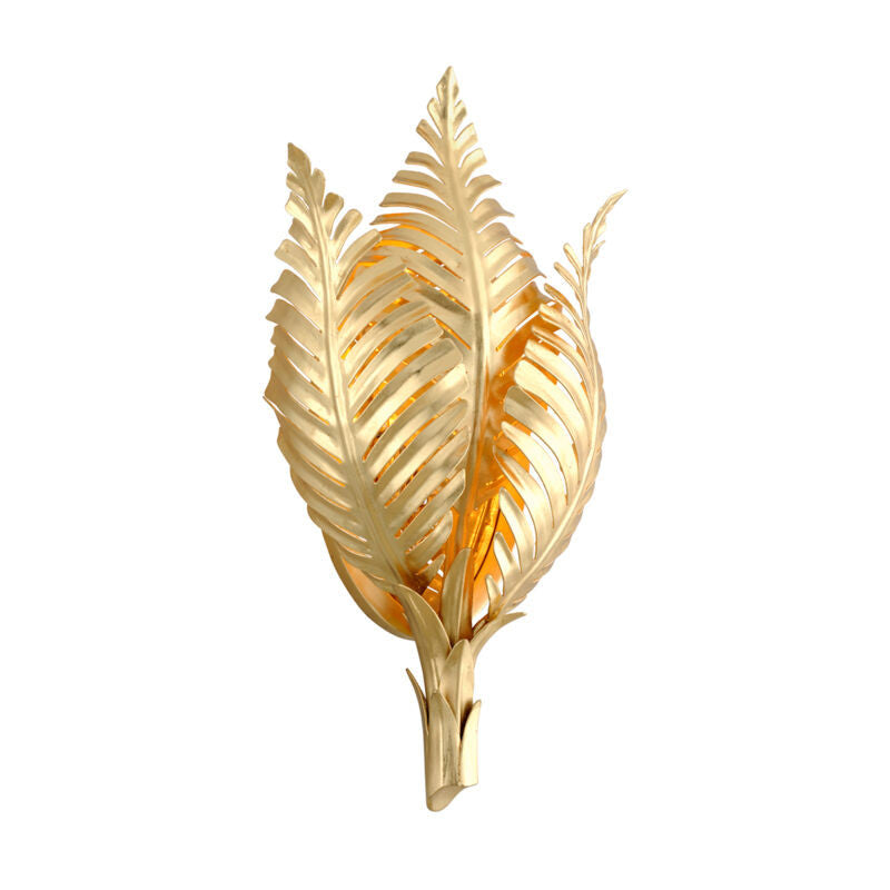 Corbett Lighting Tropicale Wall Sconce in Gold Leaf 296-11-GL