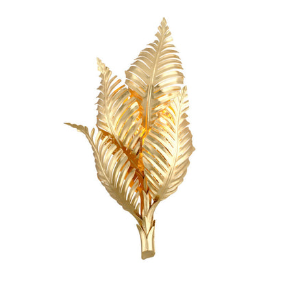 Corbett Lighting Tropicale Wall Sconce in Gold Leaf 296-12-GL