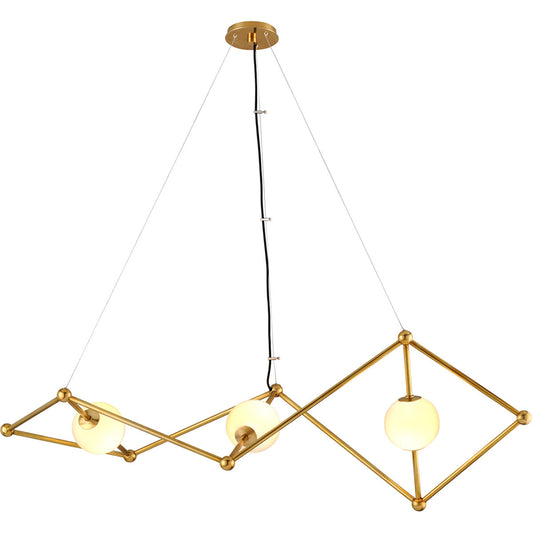 Corbett Lighting Bickley Linear in Vintage Brass 298-53