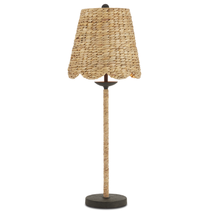 Currey & Co. 33.5" Annabelle Water Hyacinth Table Lamp 6000-0902