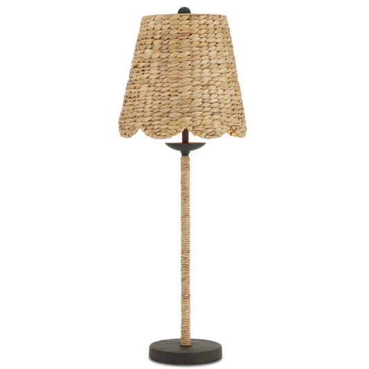 Currey & Co. 33.5" Annabelle Water Hyacinth Table Lamp 6000-0902