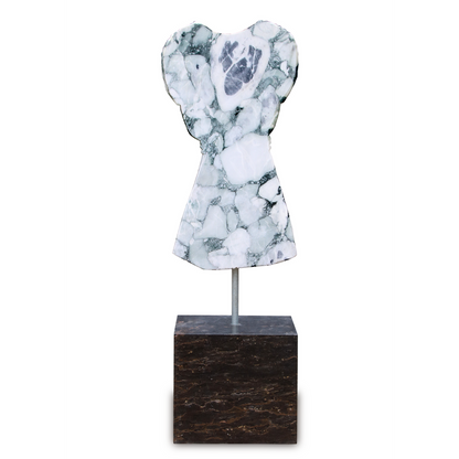 Currey & Co. Adara Marble Dress Sculpture 1200-0666