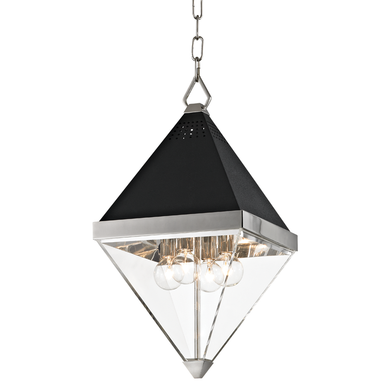 Hudson Valley Lighting Coltrane Lantern in Polished Nickel 4510-PN