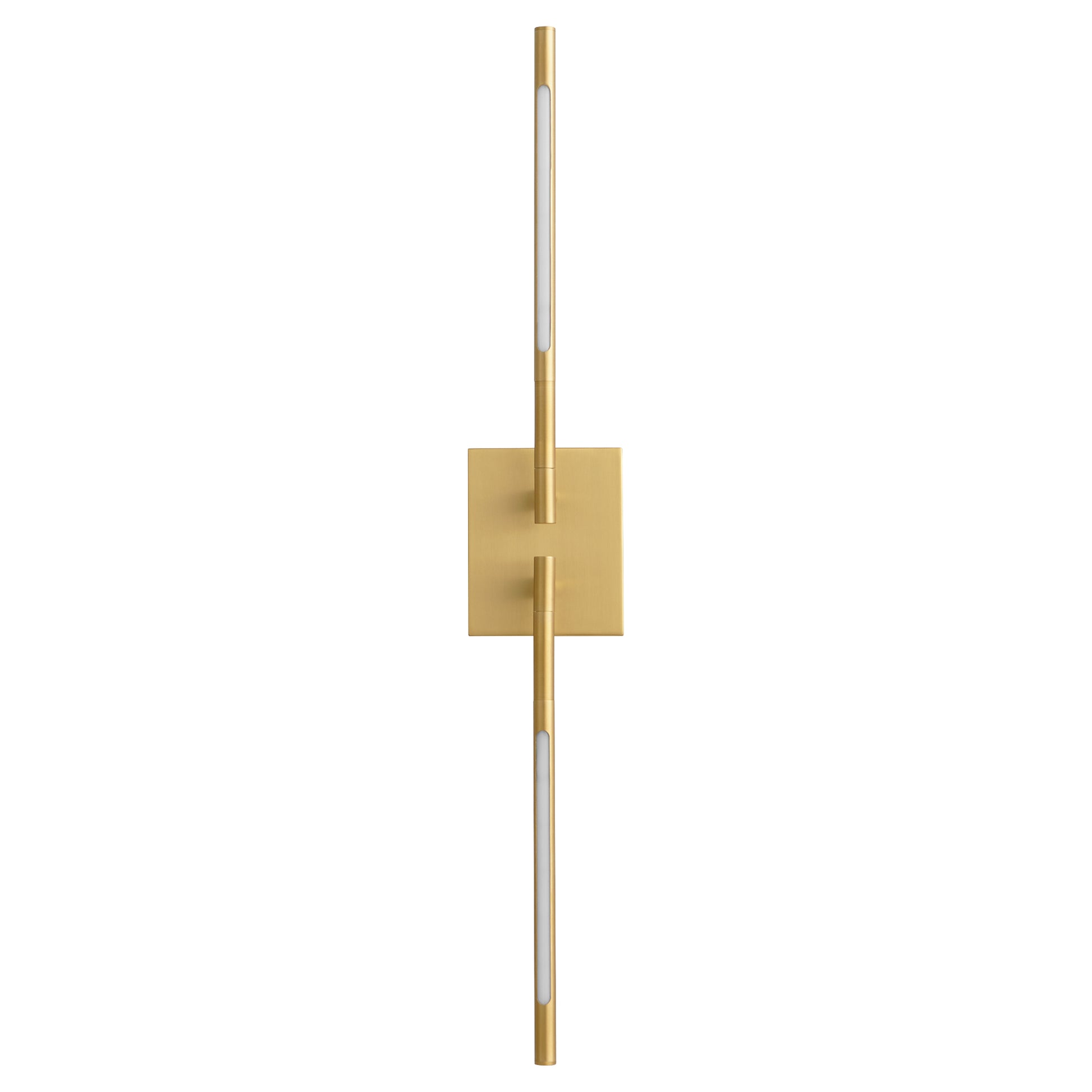 Oxygen Lighting Palillos Sconce in Aged Brass 3-404-40