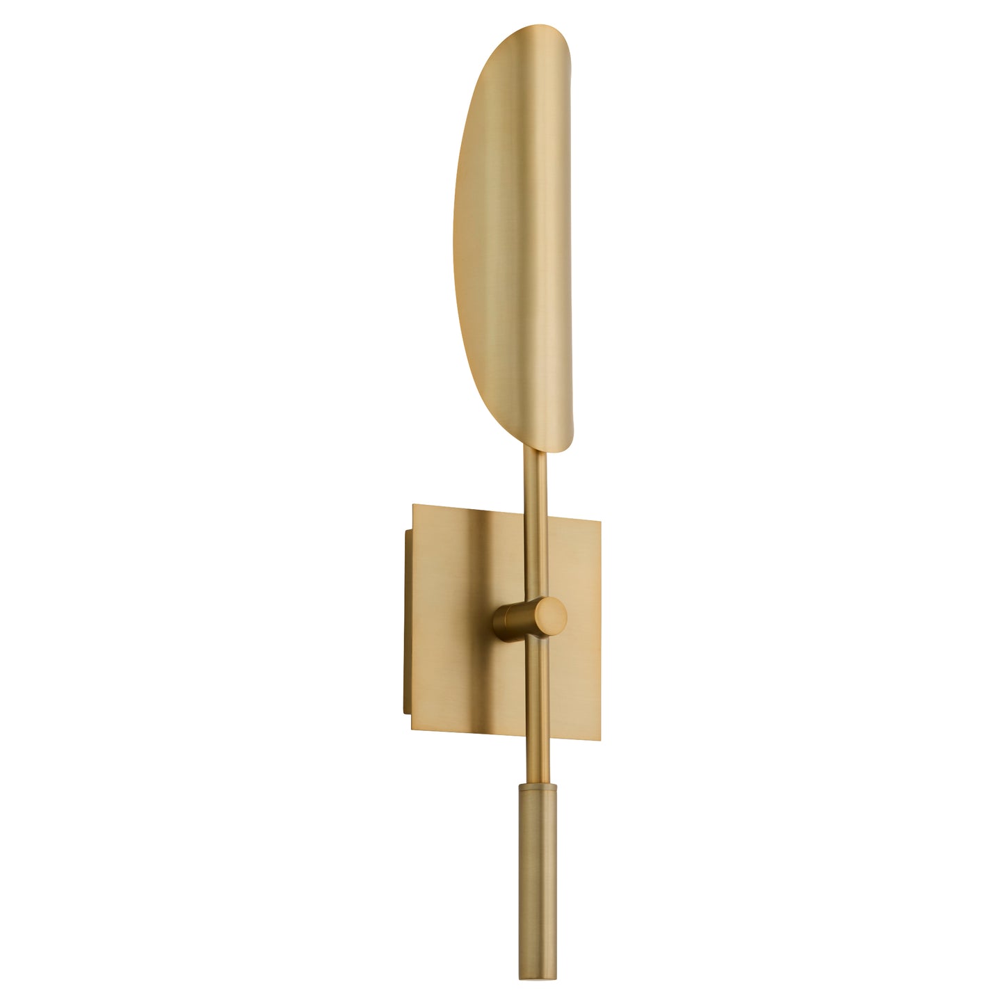 Oxygen Lighting Pivot Sconce in Aged Brass 3-405-40