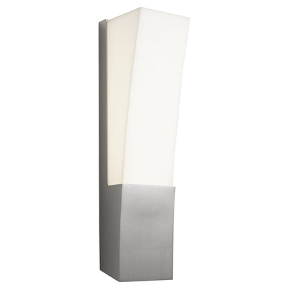 Oxygen Lighting Crescent Sconce in Satin Nickel 3-512-24