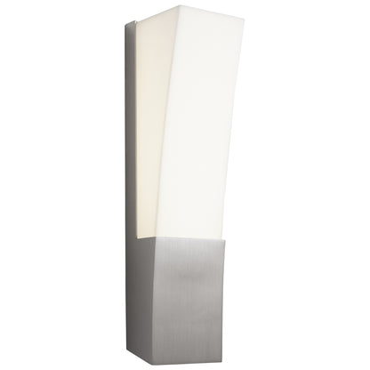 Oxygen Lighting Crescent Sconce in Satin Nickel 3-512-24