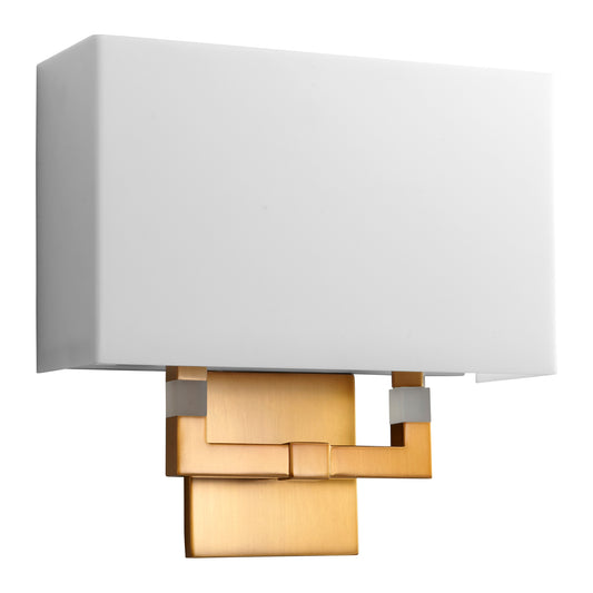 Oxygen Lighting Chameleon Sconce in Aged Brass 3-514-40