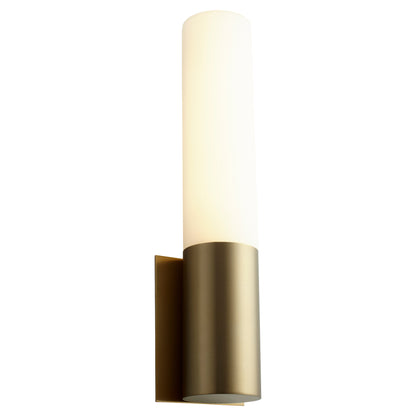 Oxygen Lighting Magnum Sconce in Aged Brass 3-518-140