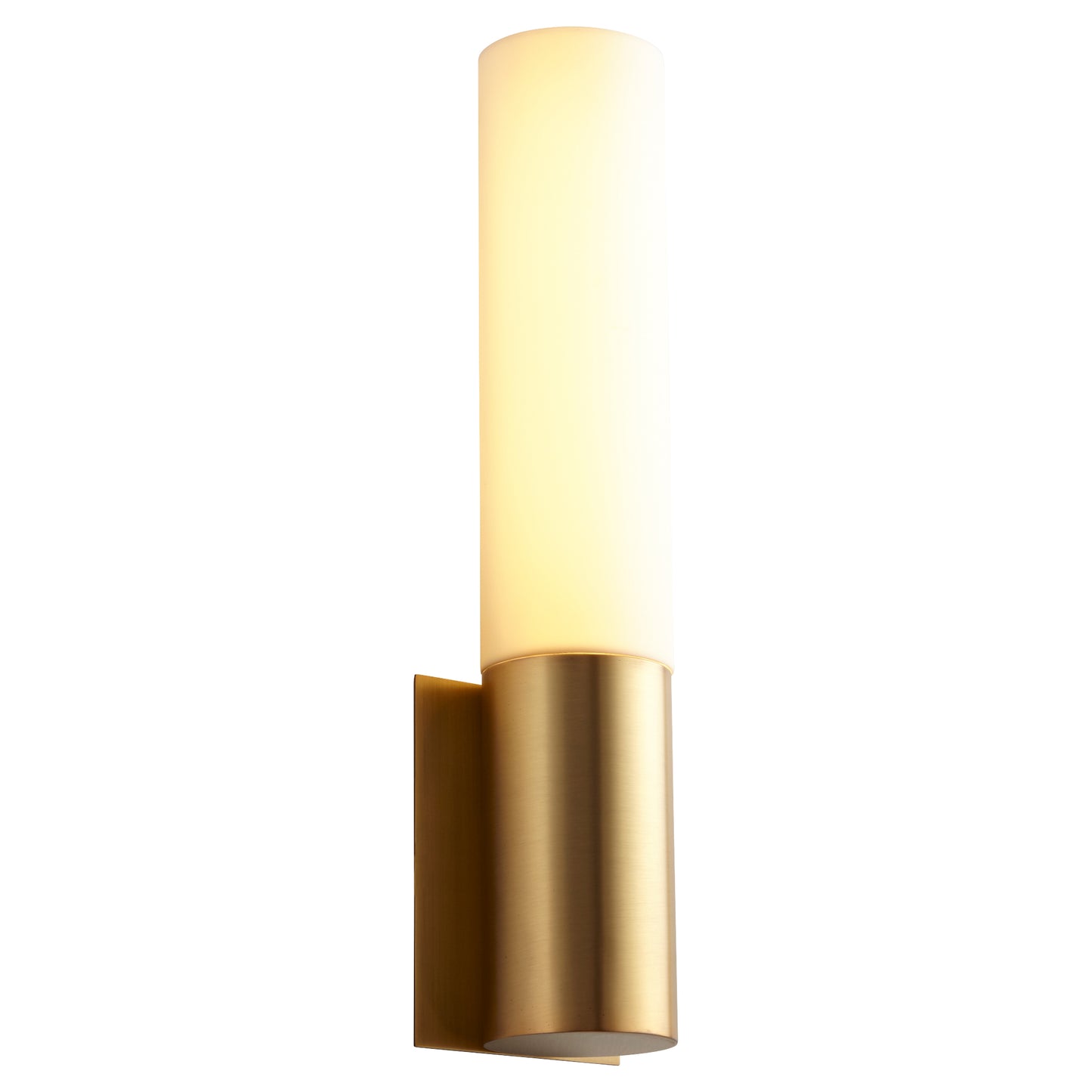 Oxygen Lighting Magnum Sconce in Aged Brass 3-518-40