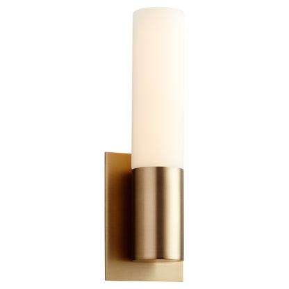 Oxygen Lighting Magneta Sconce in Aged Brass 3-528-140