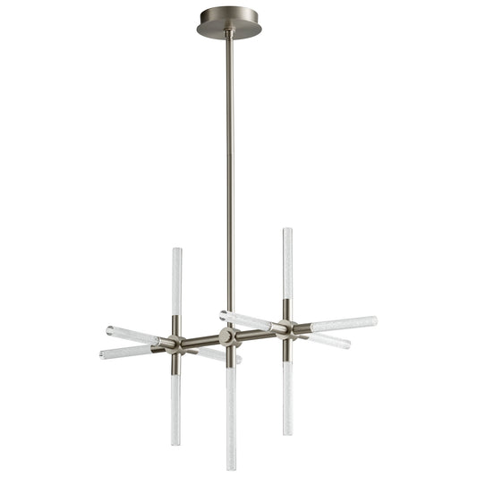 Oxygen Lighting Tali Chandelier in Satin Nickel 3-603-24