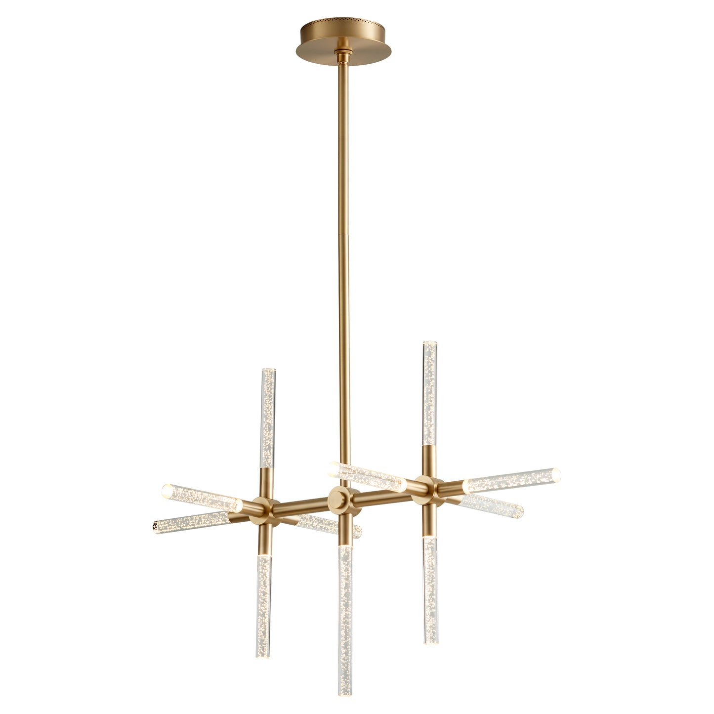 Oxygen Lighting Tali Chandelier in Aged Brass 3-603-40