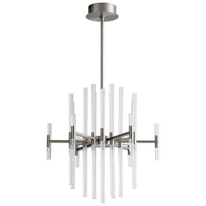 Oxygen Lighting Miro Chandelier in Satin Nickel 3-605-24